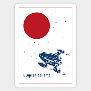 Utopian Scheme Sticker